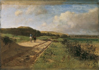Dunen bei Katwijk by Eugen Jettel