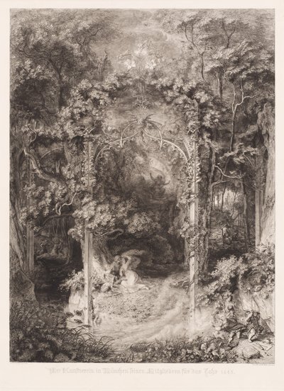 Ormanın Hanımı by Eugen Napoleon Neureuther