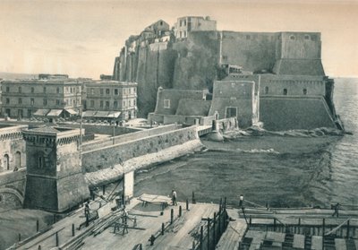 Castel dellOvo, Napoli, İtalya, 1927 by Eugen Poppel