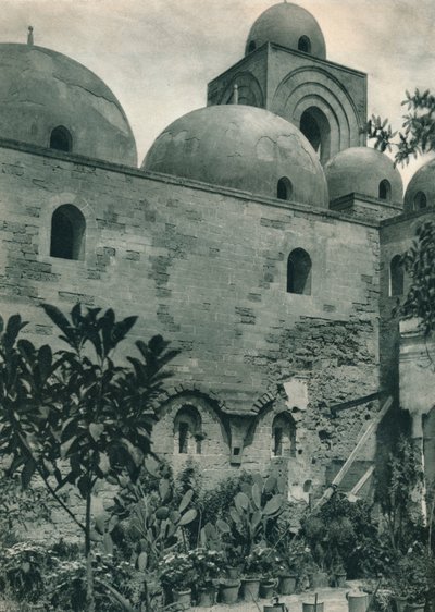 San Giovanni degli Eremiti Kilisesi, Palermo, Sicilya, İtalya, 1927. by Eugen Poppel