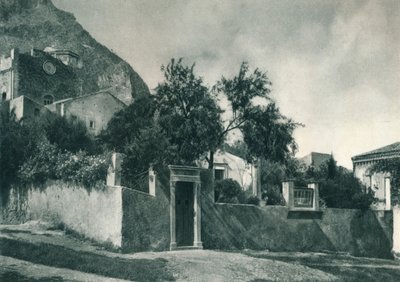 Bahçe, Taormina, Sicilya, İtalya, 1927 by Eugen Poppel