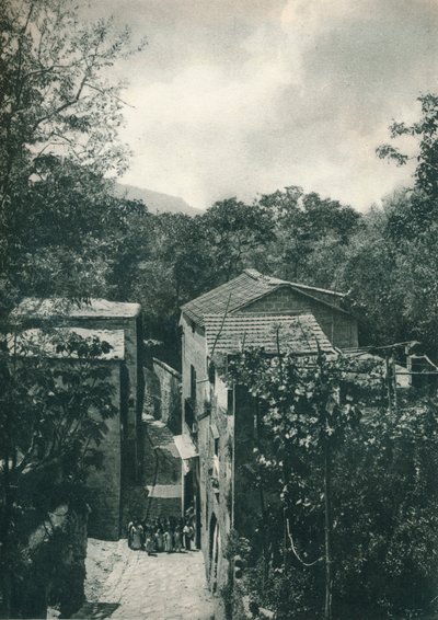 Dar sokak, Capri, İtalya, 1927 by Eugen Poppel