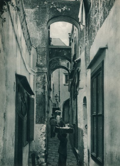 Capri Caddesi, İtalya, 1927 by Eugen Poppel