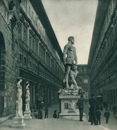 Uffizi Galerisi, Floransa, İtalya, 1927 by Eugen Poppel