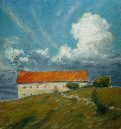 Eski kale, Sketch by Eugen Prinz von Schweden