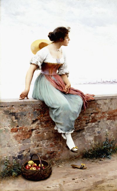 Dalgın Bir An, 1896 by Eugen von Blaas