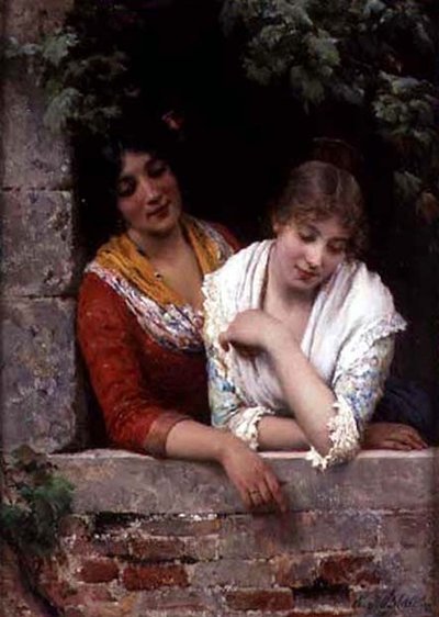 hayaller by Eugen von Blaas