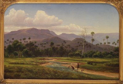 Jamboroo yakınlarındaki Dağ Manzarası, Victoria, 19. yüzyıl by Eugen von Guerard