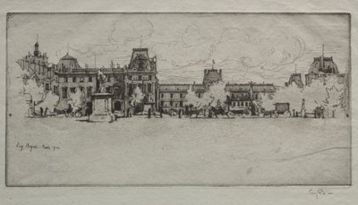 Tuileries by Eugene Bejot