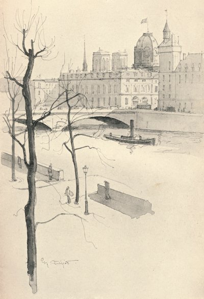 Pont ve Değişim, 1915 by Eugene Bejot