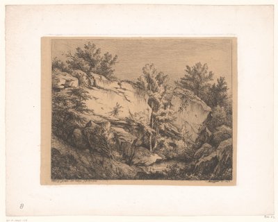 kaya manzarası Fontainebleau