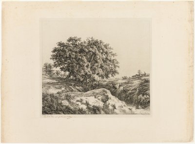 Ağaç Buketi veya Ihlamurlar (Sarthe Hatırası) by Eugene Bléry