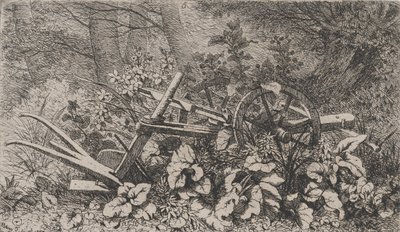 Dulavratotu Bitkileri ile Pulluk, 1858. by Eugene Bléry