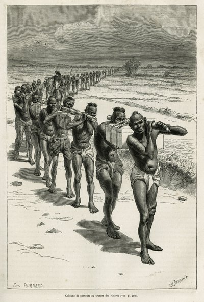 Bassac ve Hue arasındaki pirinç tarlaları boyunca, Eugene Burnand