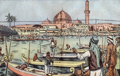 Mada Ashar, Damblans'ın 29 Ocak tarihli Fransız gazetesi "Le Pelerin"den çizimi by Eugene Damblans