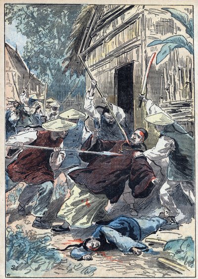 Yabancı Misyonların rahibi Fransız rahip Berthollet (1865-1898), 21 Nisan 1898