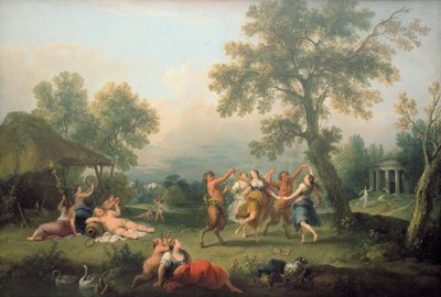 'Le Lever de la Coquette', 1840 dolayları by Eugene Deveria