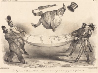 İngiltere, Rusya, Avusturya...mükemmel ittifakları by Eugene Hippolyte Forest
