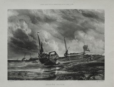 Alçak gelgit, 1831. by Eugene Isabey
