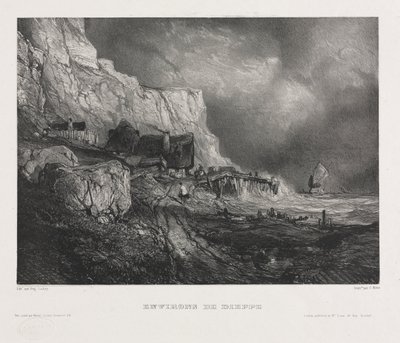Altı Deniz Piyadesi: Dieppe Çevresi by Eugene Isabey