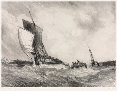 Altı Deniz Piyadesi: Limana Dönüş by Eugene Isabey