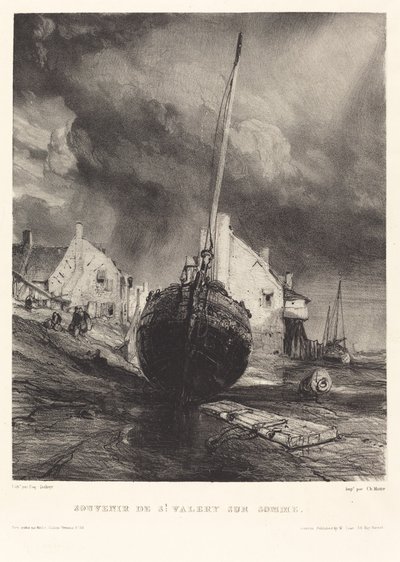 Aziz Valéry sur Somme Hatırası by Eugene Isabey