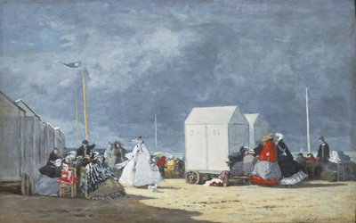 Yaklaşan Fırtına, 1864 by Eugene Louis Boudin