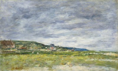Deauville, Kum Tepeleri, by Eugene Louis Boudin