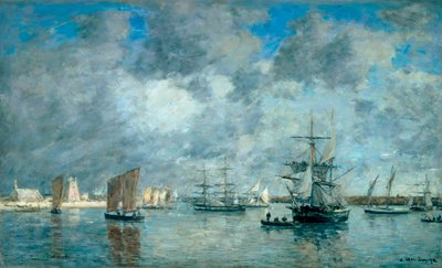 Camaret-sur-Mer Limanı (Camaret-sur-Mer). Eugene Boudin