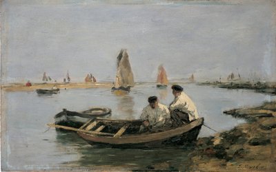 Haliç, 19. yüzyılın ortalarında by Eugene Louis Boudin