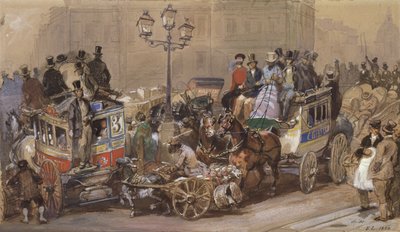 Ludgate Sirki by Eugene Louis Lami