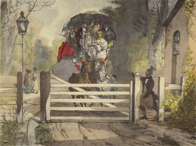 bir bariyer by Eugene Louis after Lami
