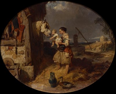 Çiftlik Arkadaşları by Eugene Modeste Edmond Lepoittevin