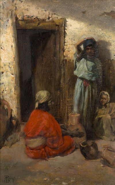 Bir Arap Sokağı by Eugene Pavy
