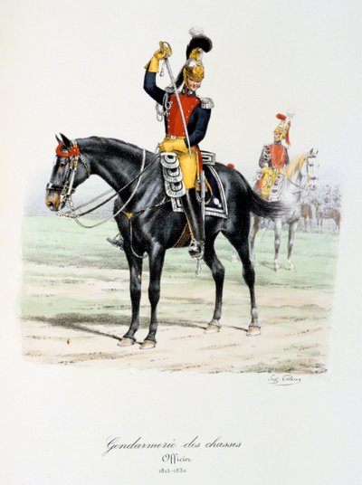 Jandarma des Chasses, 1815-30 by Eugene Titeux