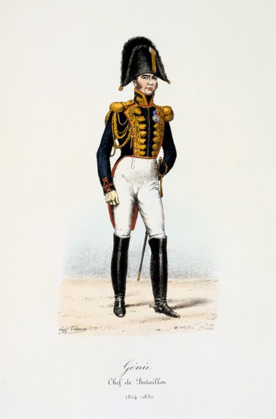 Mühendisler, Tabur Komutanı, 1814-30 by Eugene Titeux