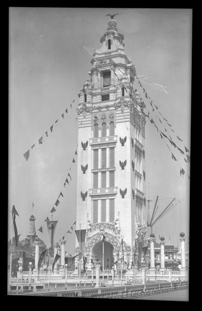 Luna Park, 1906 (nitrat negatif) by Eugene Wemlinger
