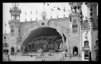 Luna Park, 1906 (nitrat negatif) by Eugene Wemlinger