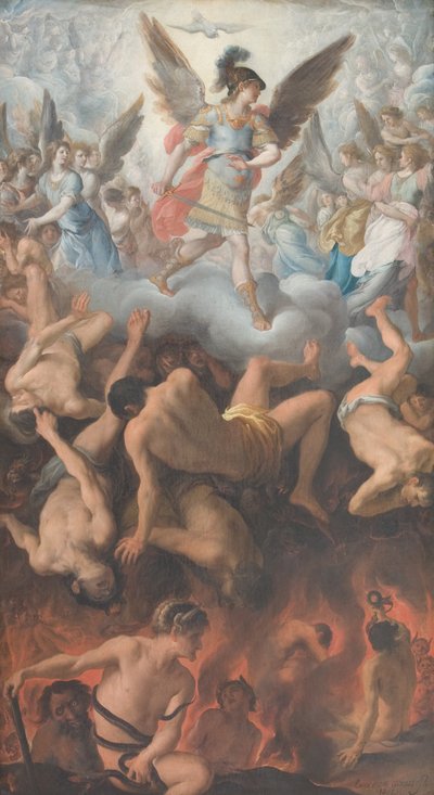 Asi Meleklerin Düşüşü by Eugenio Cajés