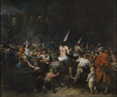 Engizisyon tarafından mahkum edildi, 19. yüzyılın ikinci yarısı. by Eugenio Lucas Velázquez