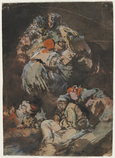 Rakamlar, 1850-1860. by Eugenio Lucas Velázquez