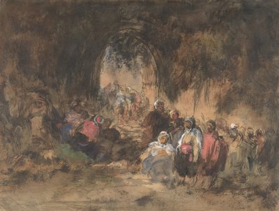 Araplar Dinleniyor, 1817-70. by Eugenio Lucas Villamil