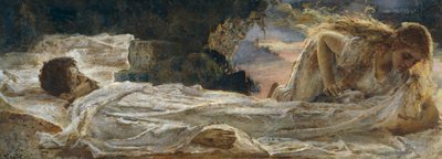Mesih ve Mary Magdalene by Eugenio Prati