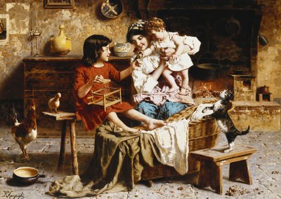 eğlenceli bebek by Eugenio Zampighi