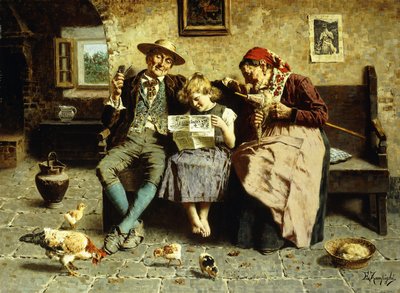 Haberleri Okumak by Eugenio Zampighi