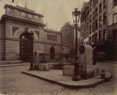 Ecole Polytechnique Çeşmesi by Eugène Atget