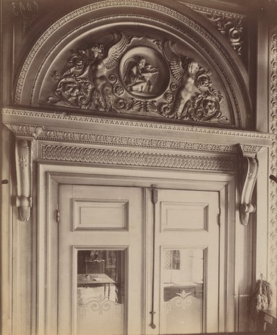 Hotel Gouthières, 6 rue Pierre Bulet by Eugène Atget