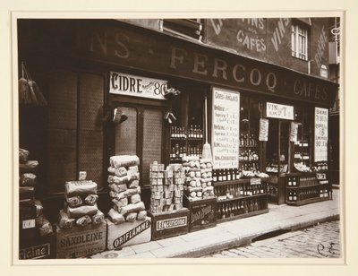 Mağaza Önü by Eugène Atget