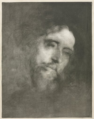 Alphonse Daudet, 1893. by Eugène Carrière