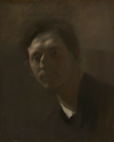 Armand Berton, c. 1891. by Eugène Carrière